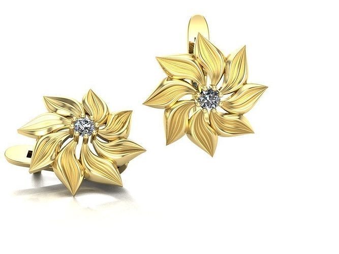 Earring 14 3D print model