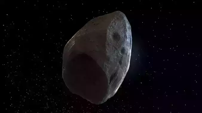 Detailed asteroid 3D model