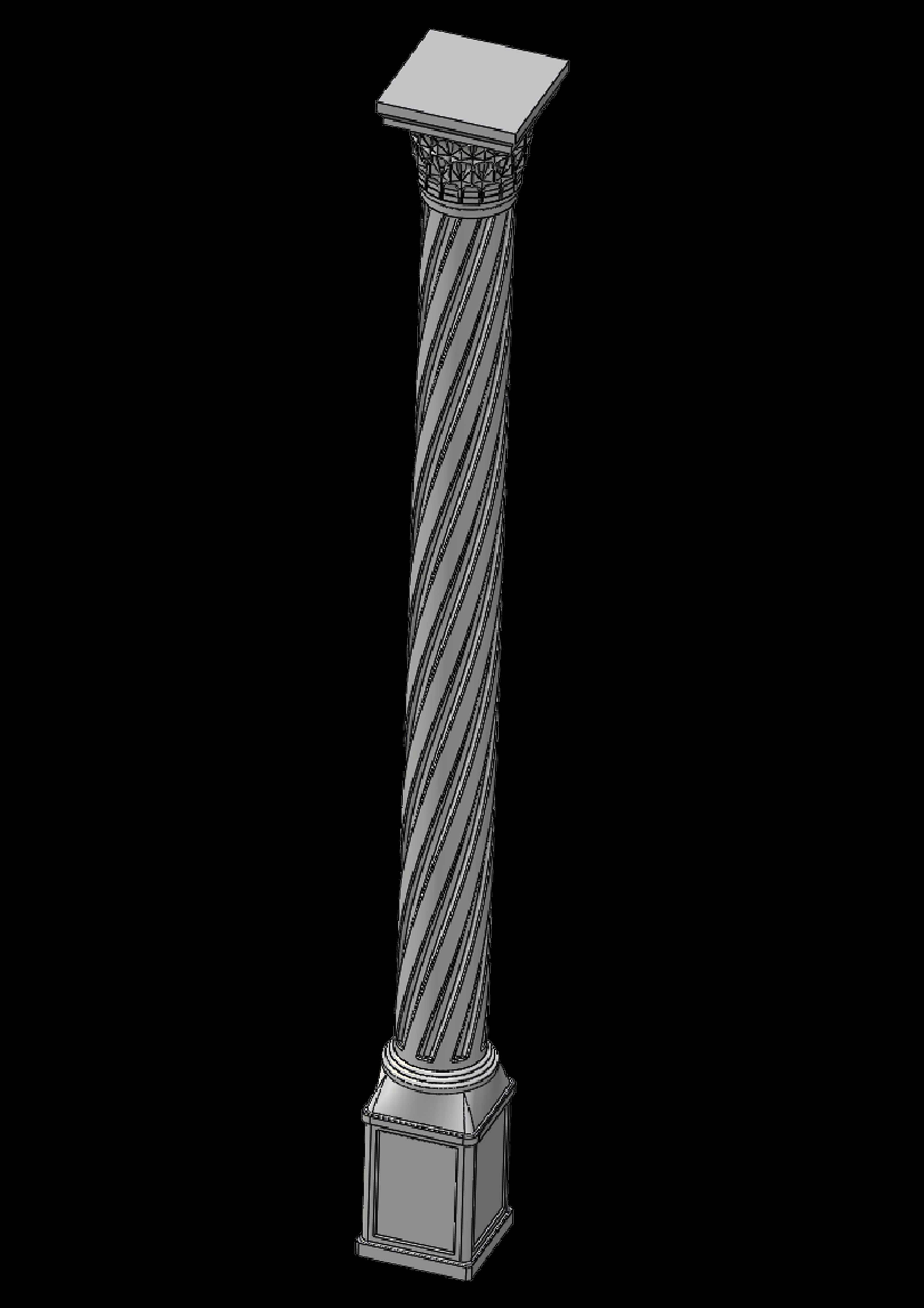 column model ion 3D model_5