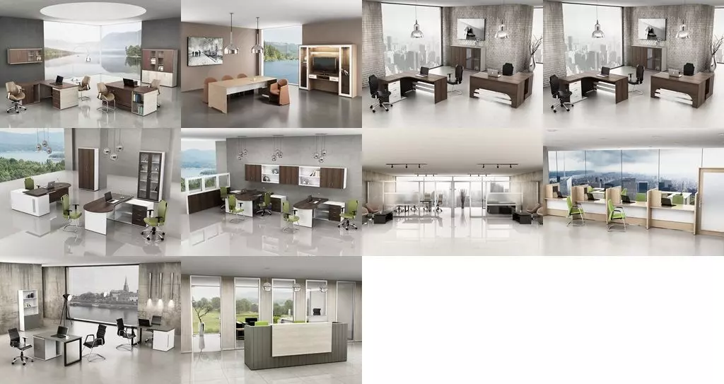 10 Office Interior Pack Collection _0
