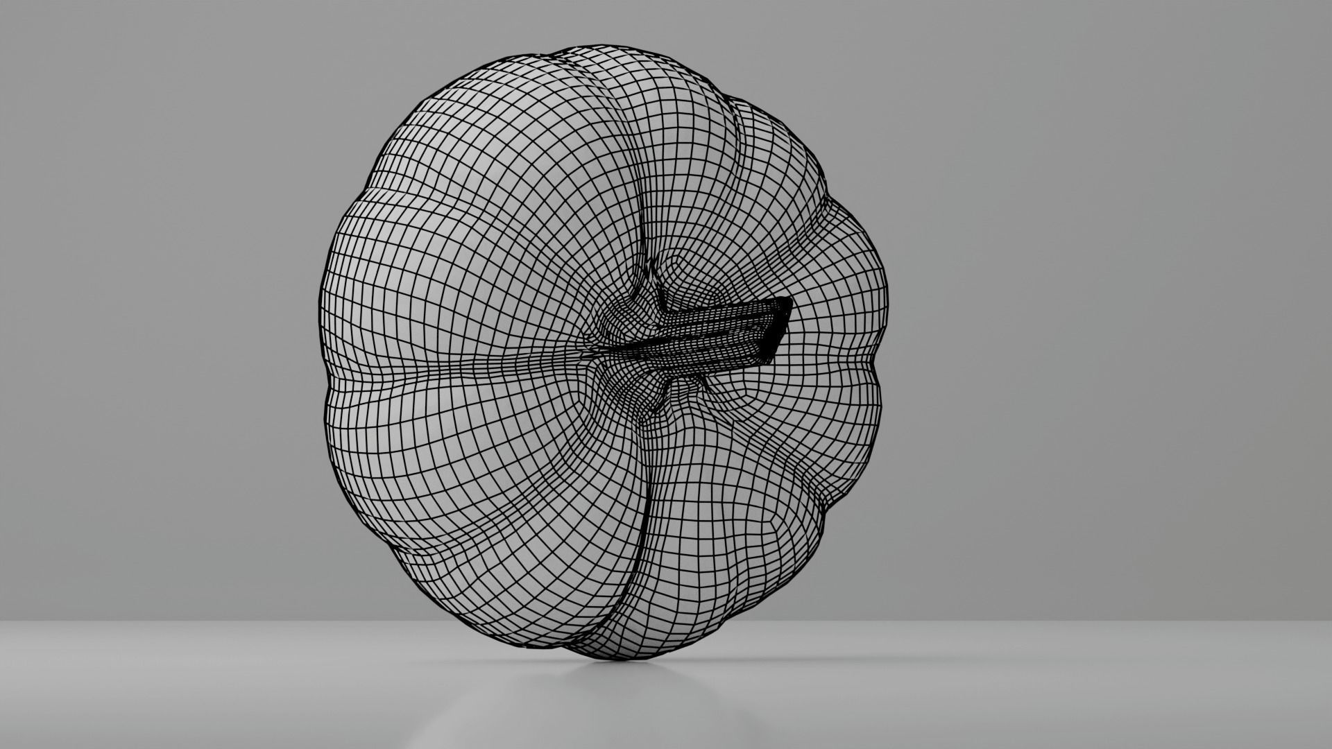 Photoreal Decorative Pumpkin Scan 01 3D model_21