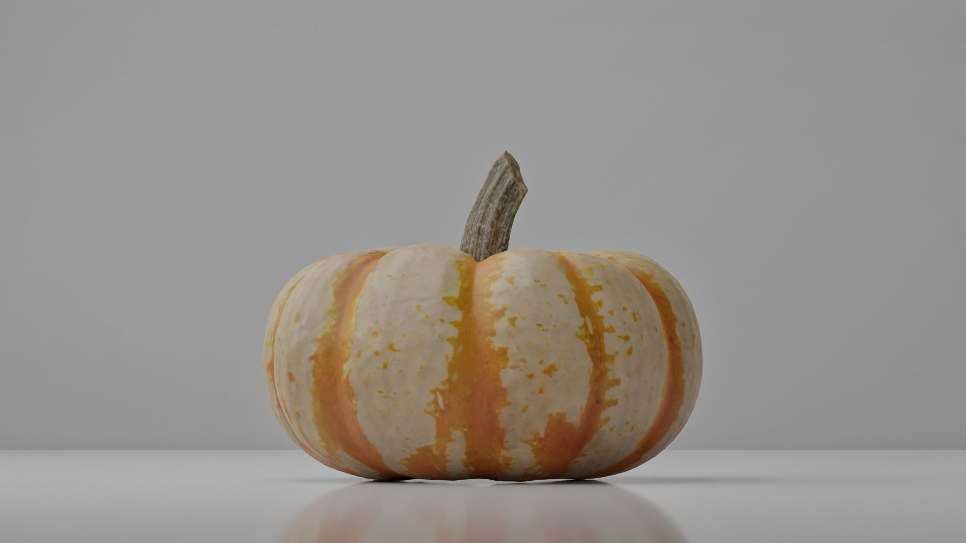 Photoreal Decorative Pumpkin Scan 01 3D model_4