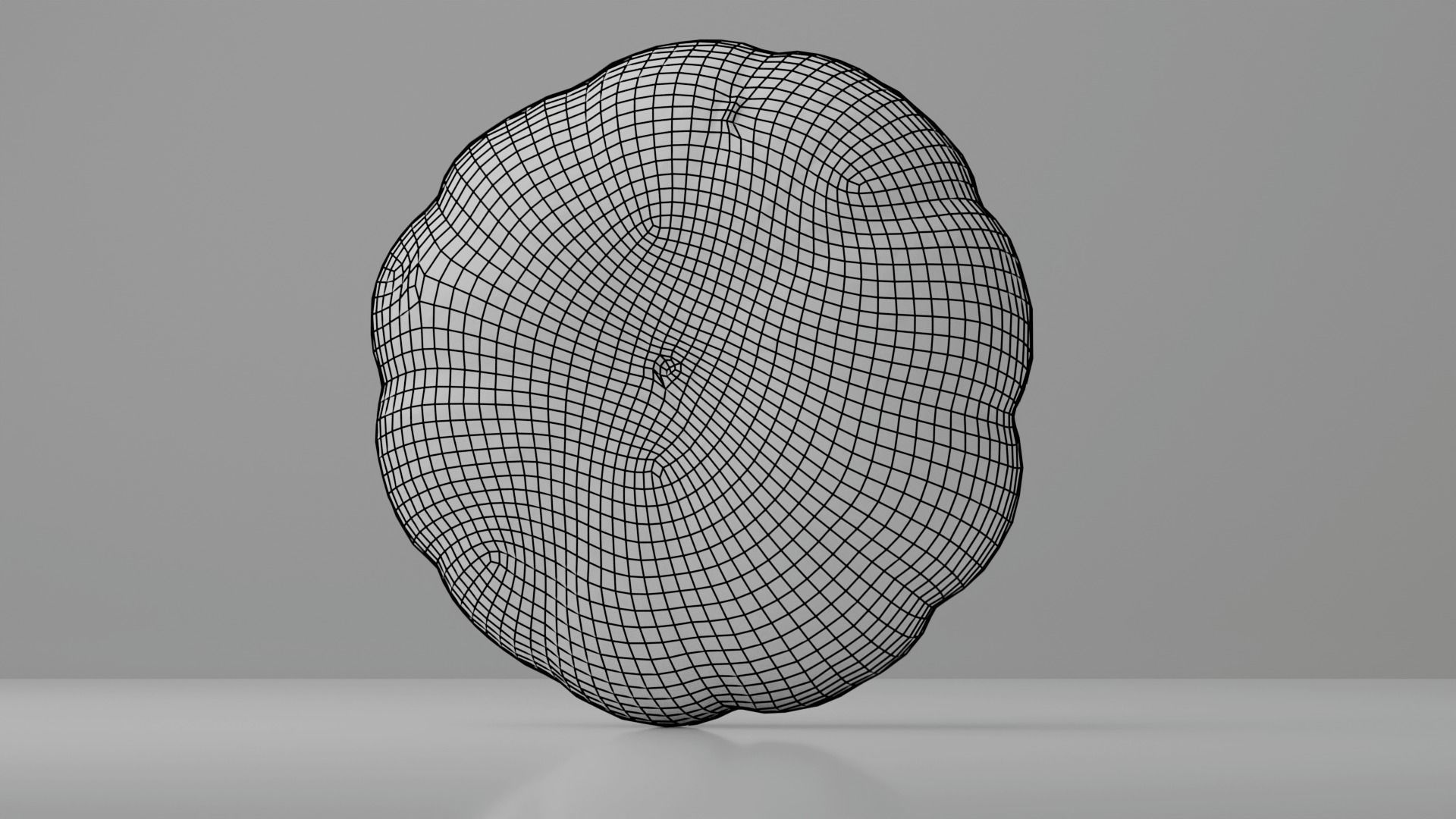 Photoreal Decorative Pumpkin Scan 01 3D model_16