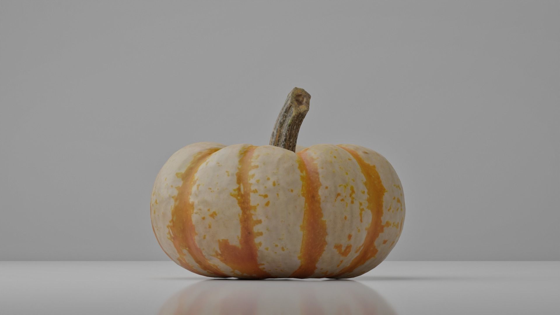Photoreal Decorative Pumpkin Scan 01 3D model_3