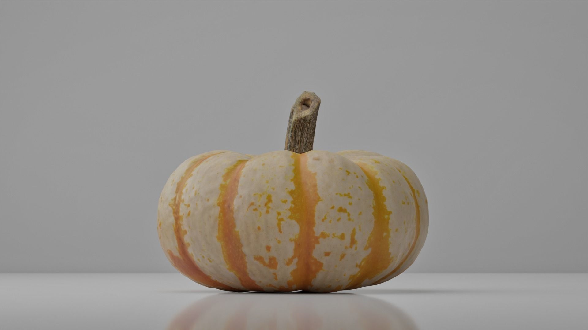 Photoreal Decorative Pumpkin Scan 01 3D model_2