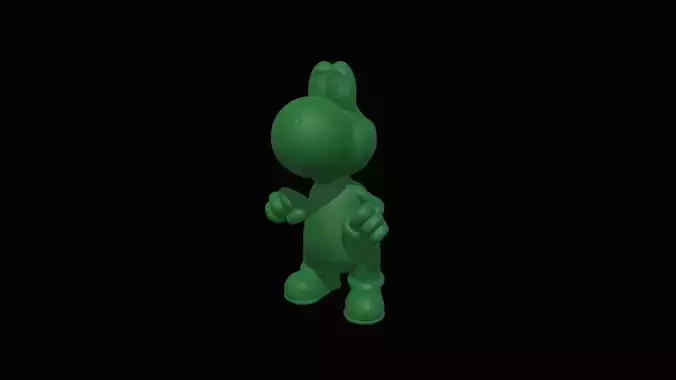 3D printable Yoshi
