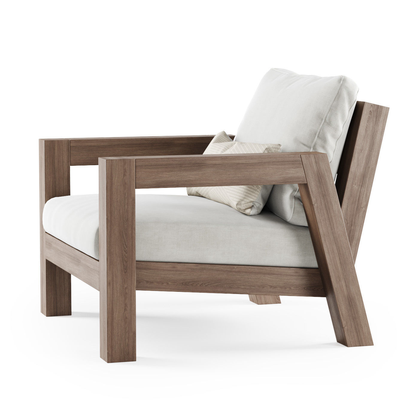 Lars Armchair by Piet Boon 3D model_2