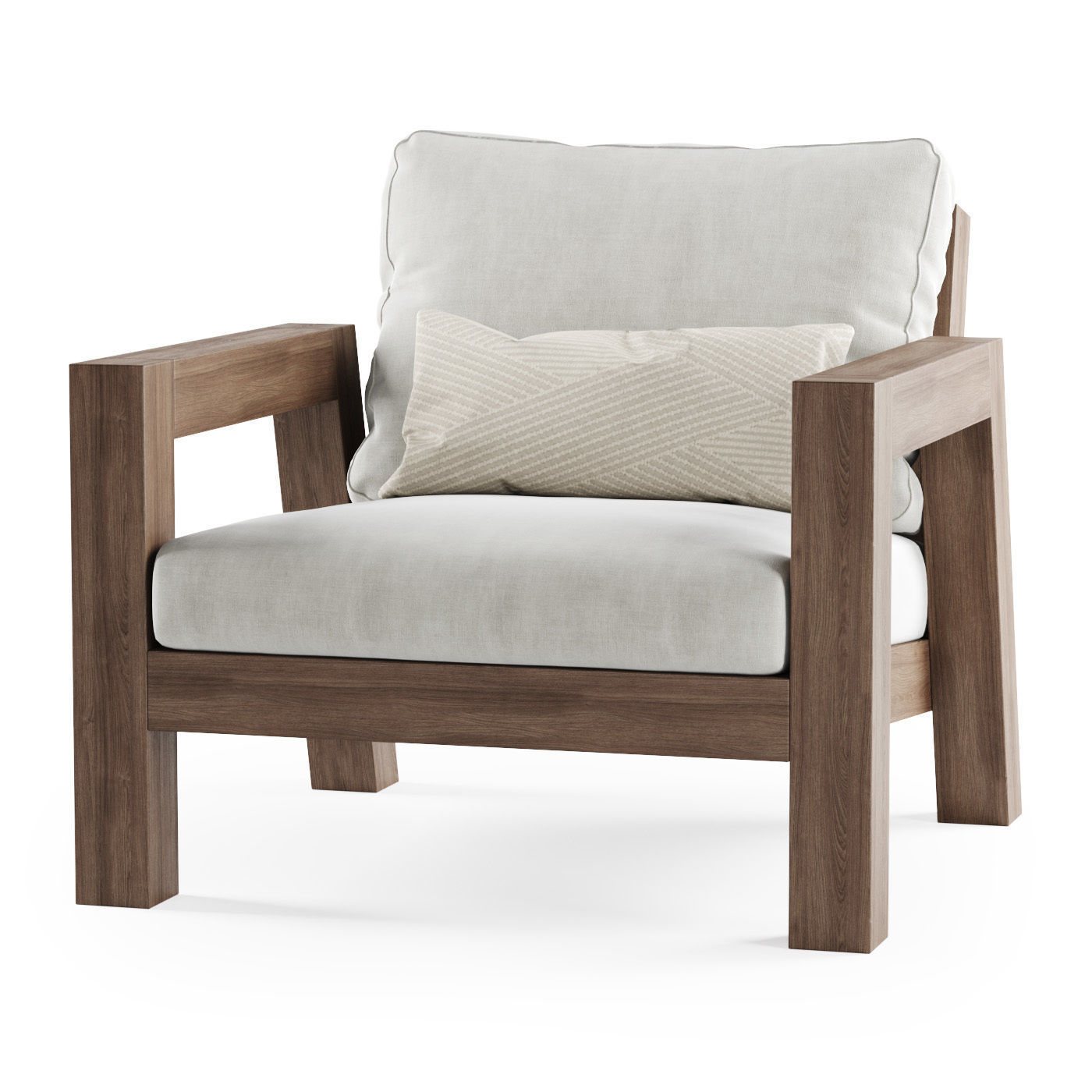 Lars Armchair by Piet Boon 3D model_1