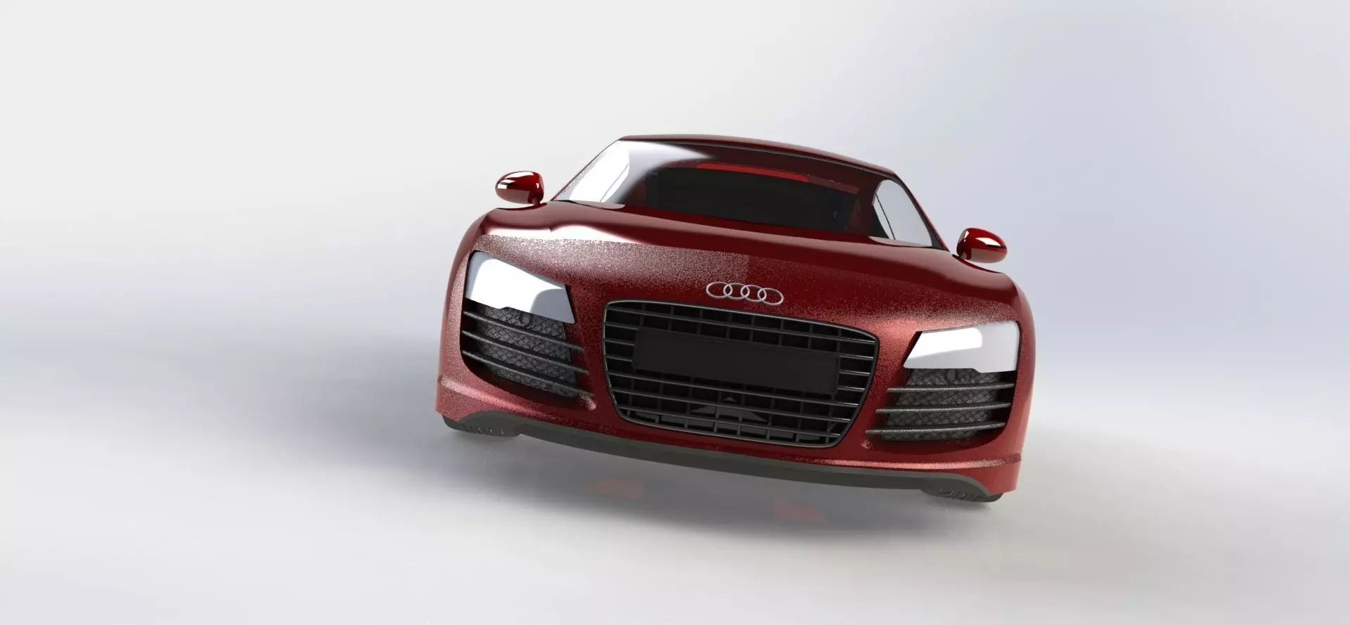 Audi R8 Model 3D model_0