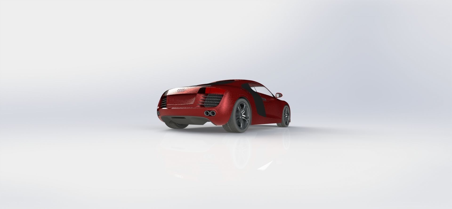 Audi R8 Model 3D model_1