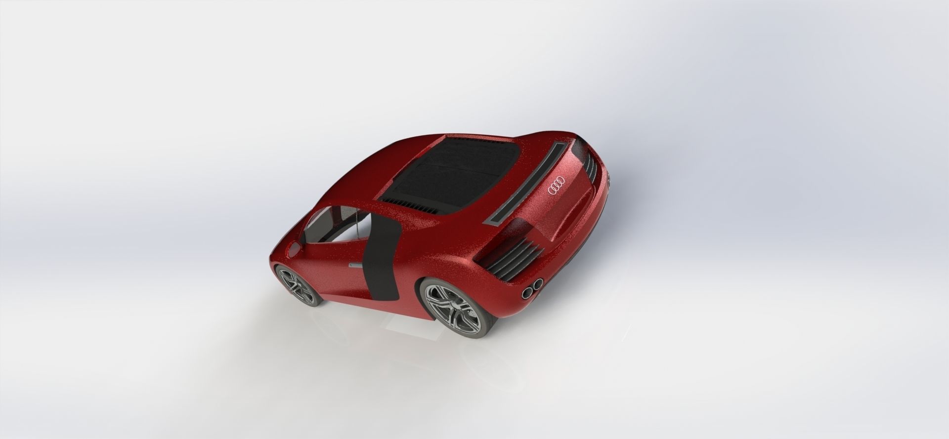Audi R8 Model 3D model_5