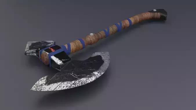Axe stylized 3D model