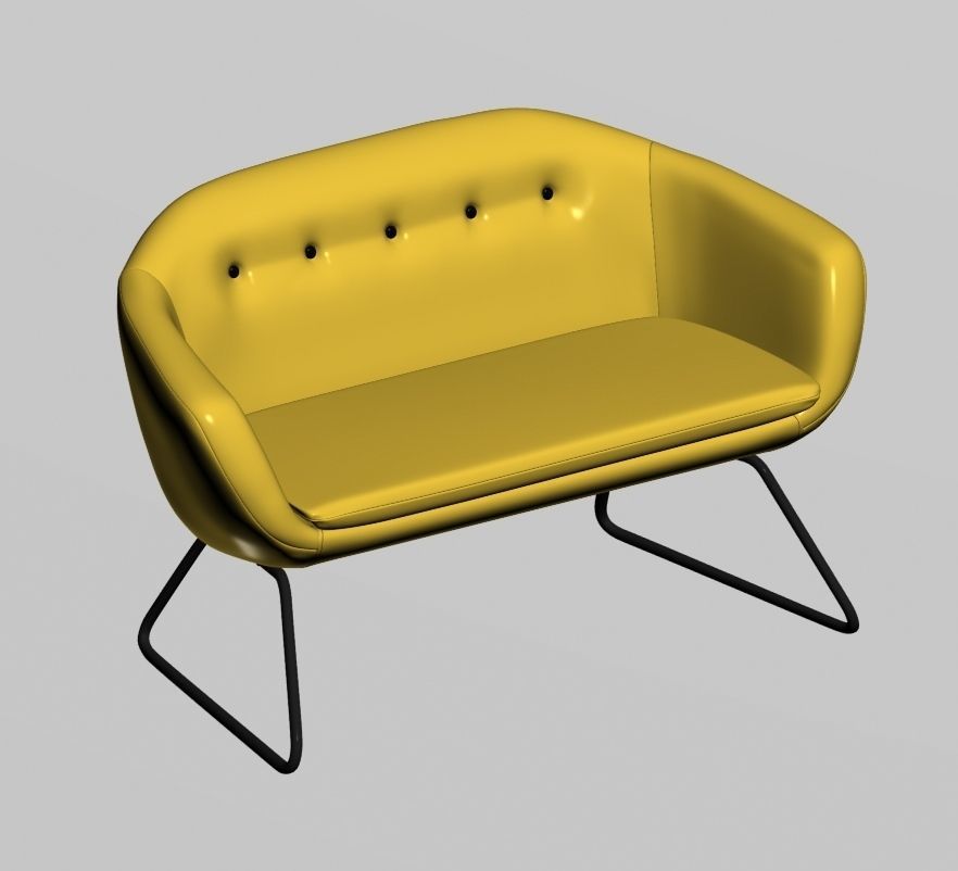 sofa 44 3D model_4