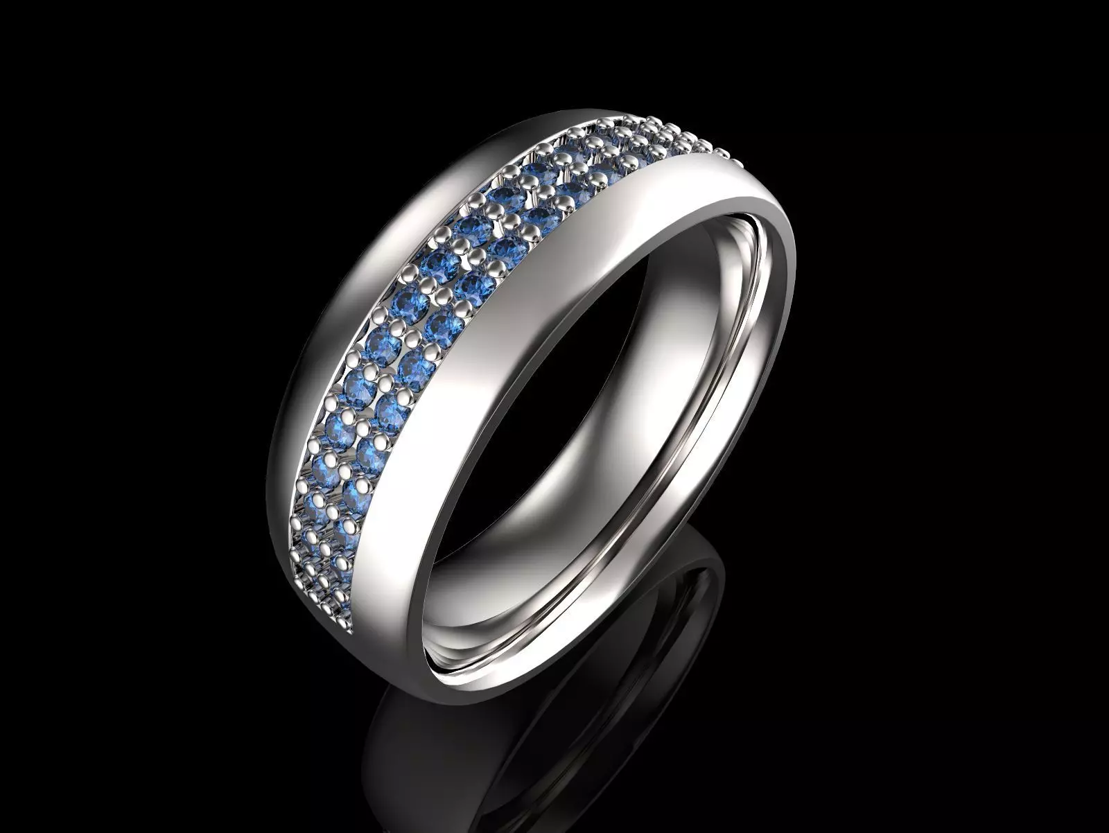 frost band wedding 3D print model