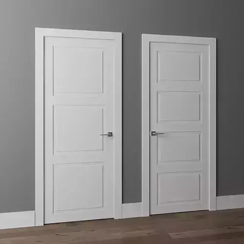 Doors Volkhovets Neo Classic 8003 8004 3D model