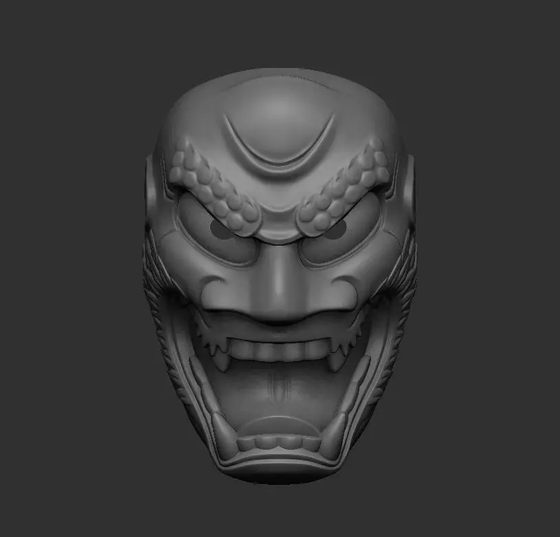 IZAUCHI MASK 3D print model_0