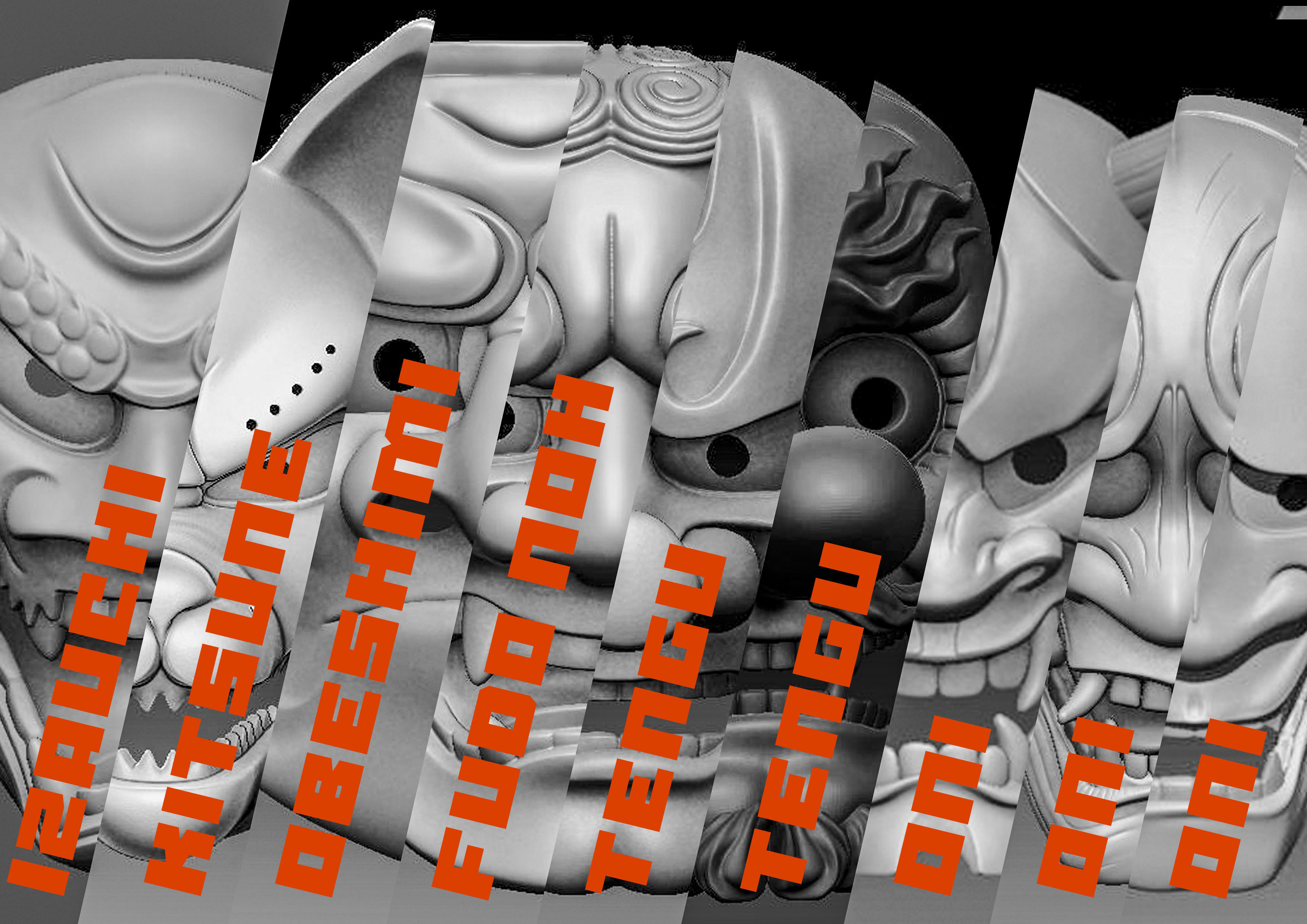 ALL -Japanese Masks- MEGA PACK