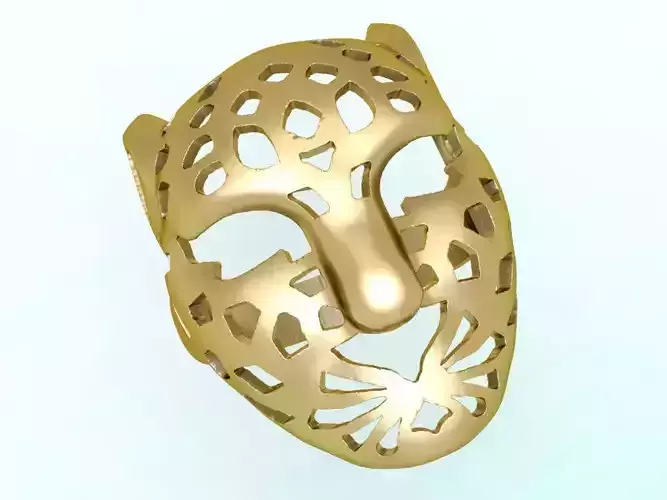 Leopard Ring - Cheetah ring - Panther ring  3D print model