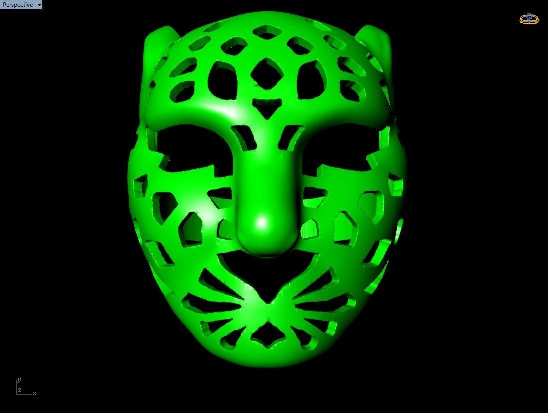 Leopard Ring - Cheetah ring - Panther ring  3D print model_9
