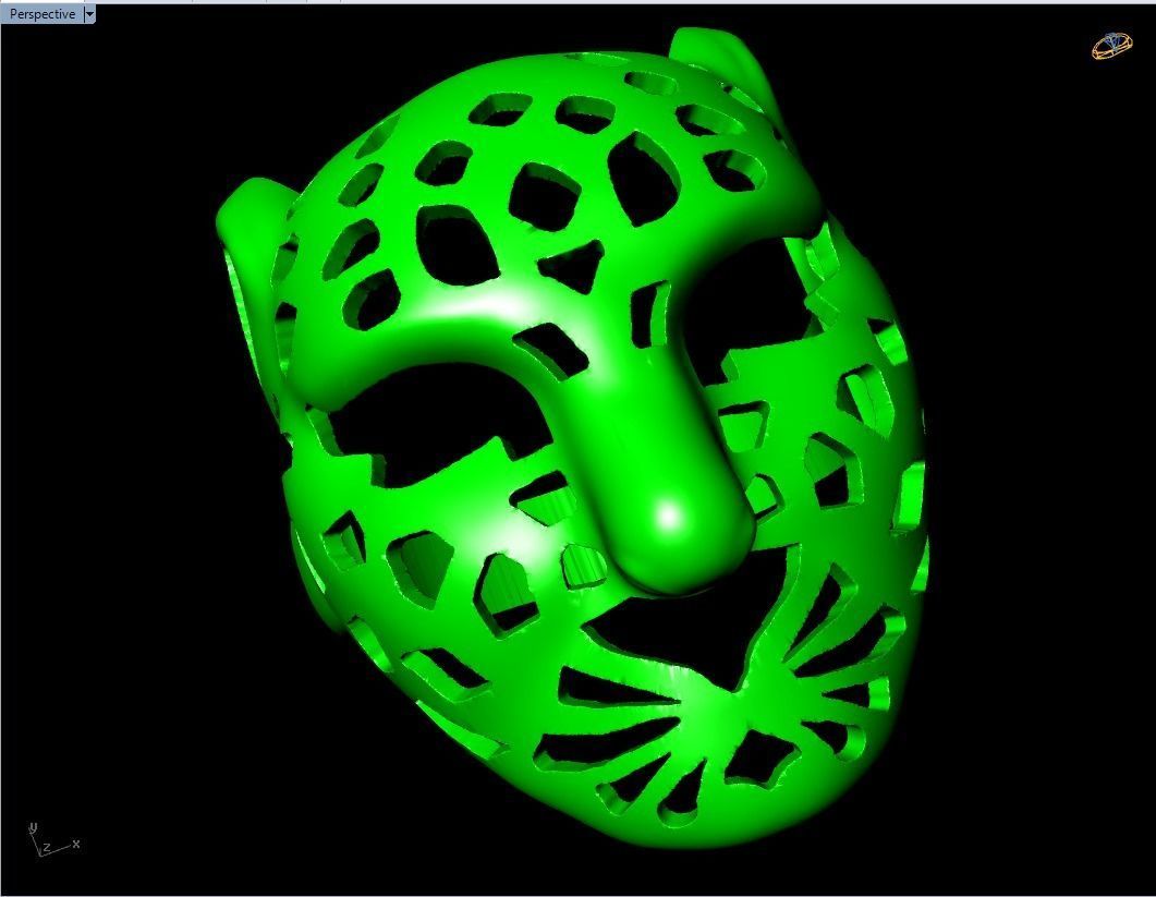 Leopard Ring - Cheetah ring - Panther ring  3D print model_2