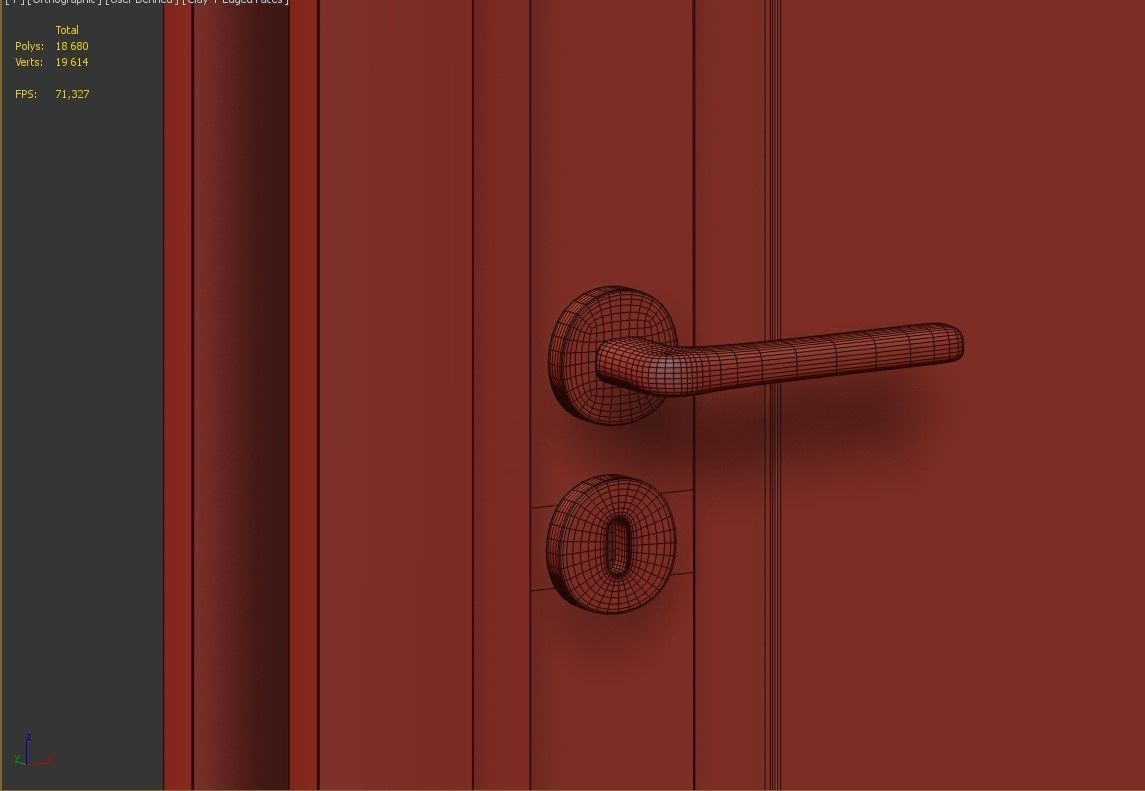 Doors matteucci rigoletto 3D model_6