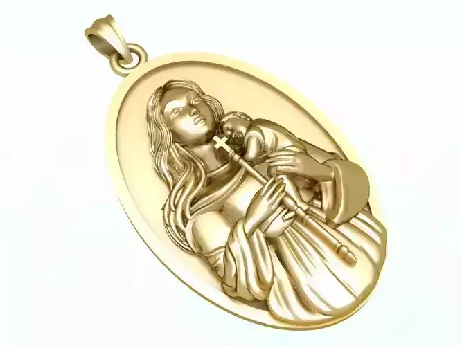 Mary Mary Jesus - Mother holding baby