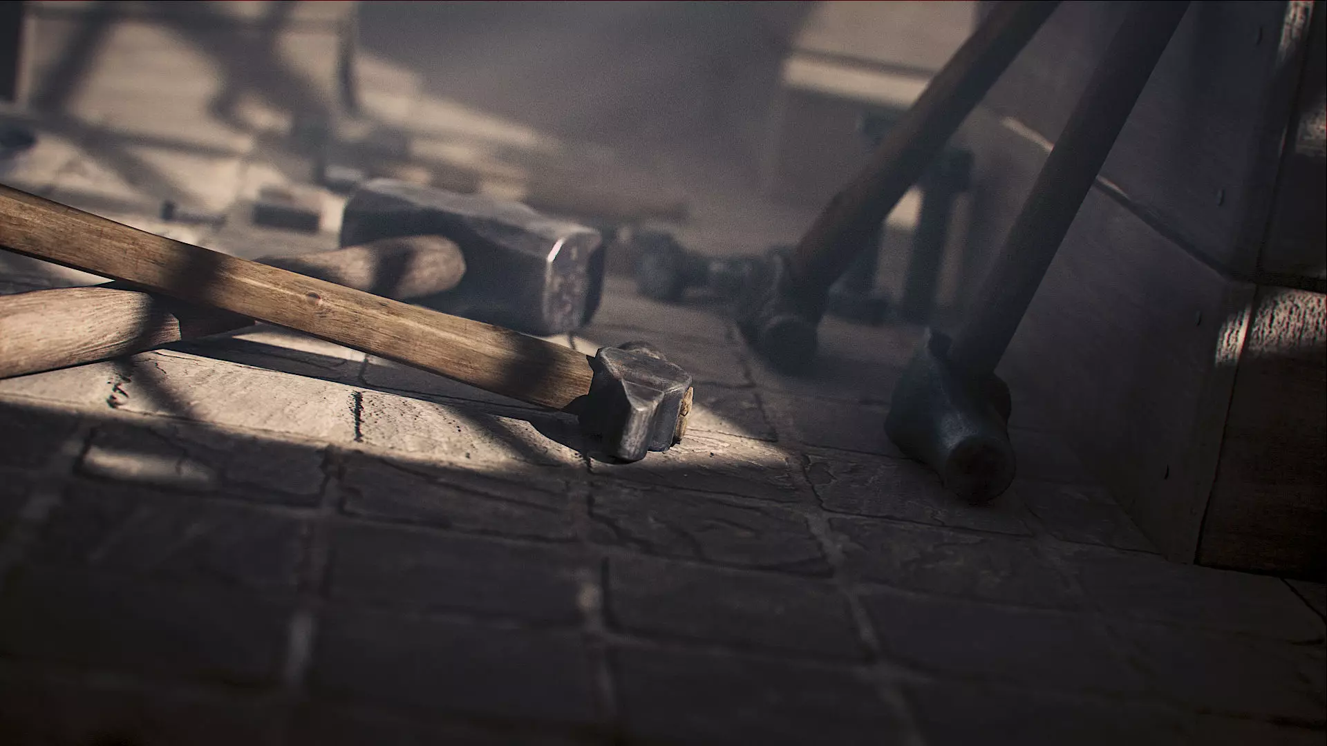 Free 3D Hammer Collection Free low-poly 3D model_0