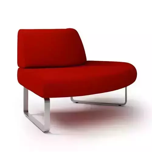 Red Modern Armchair