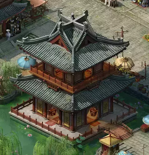 Song dynasty-Dongshi-Tea House