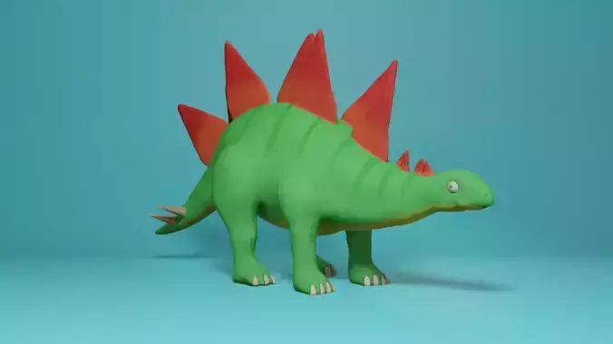 Cartoony Dinosaur