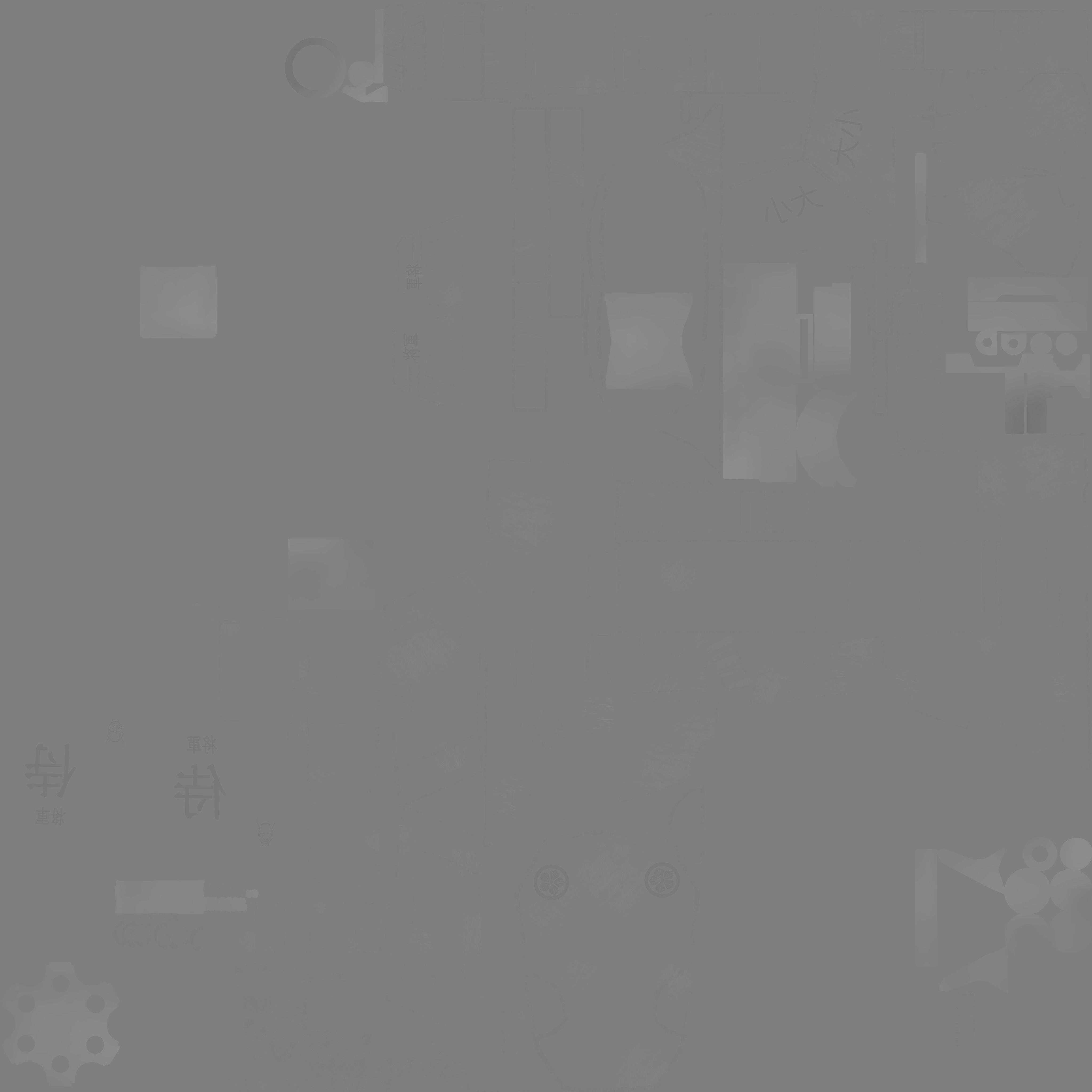 Cyberpunk Revolver Low-poly 3D model_26