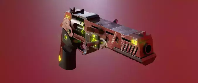 Cyberpunk Revolver