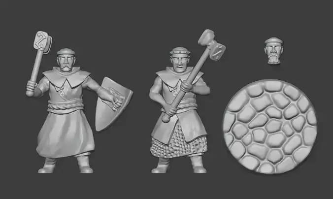 Warrior Priests Set 1