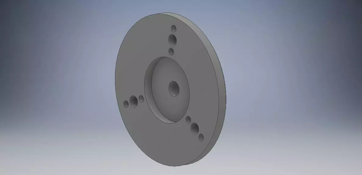 shaublin faceplate 3D model_0