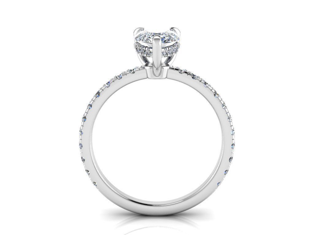 Engagment Jewelry Ring 208 3D print model_11