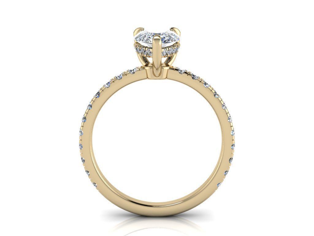 Engagment Jewelry Ring 208 3D print model_20