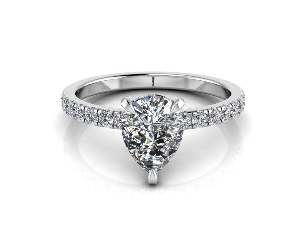 Engagment Jewelry Ring 208 3D print model_13