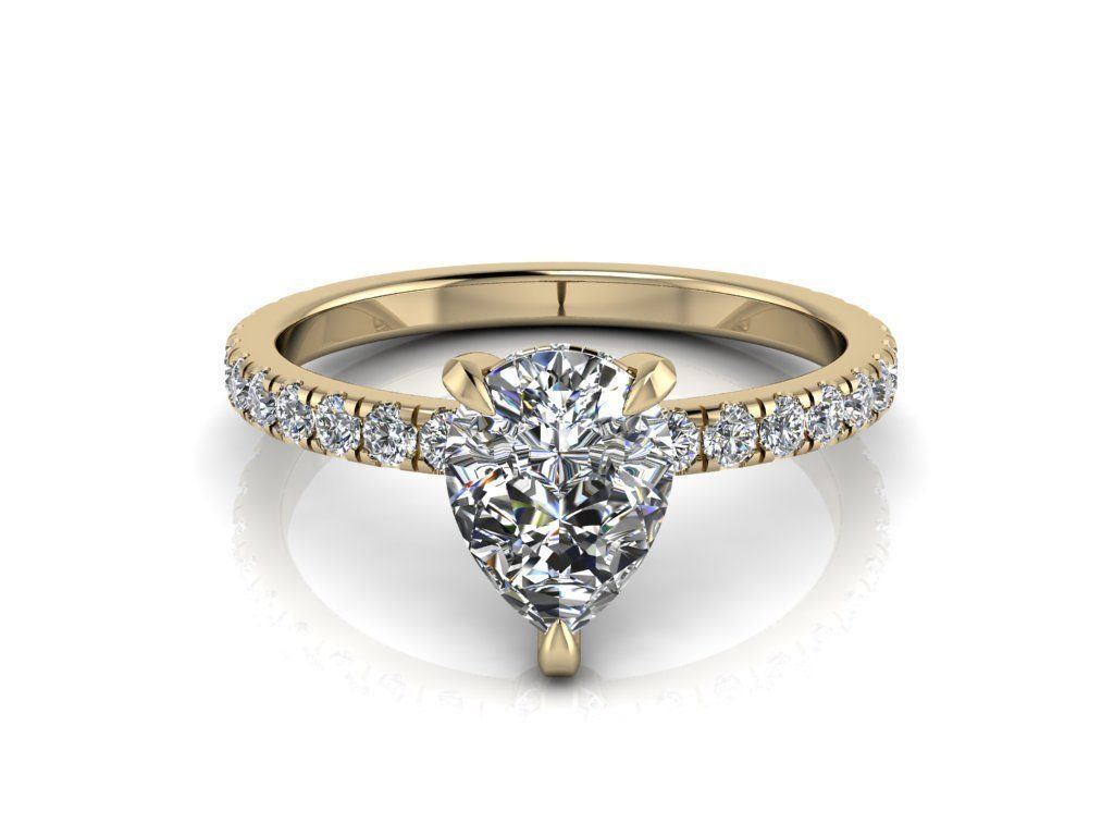 Engagment Jewelry Ring 208 3D print model_21