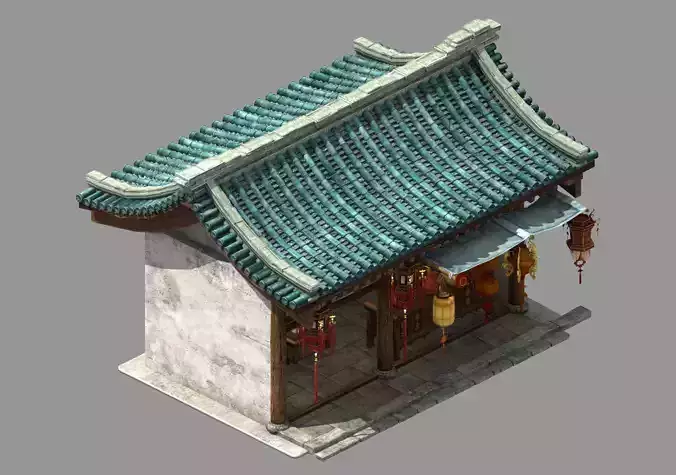 Song dynasty-East City-Lantern Shop