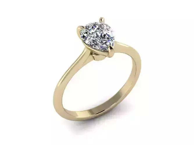 Engagment Jewelry Ring 213 3D print model