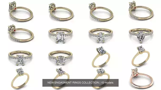 NEW ENGAGMENT RINGS COLLECTION 