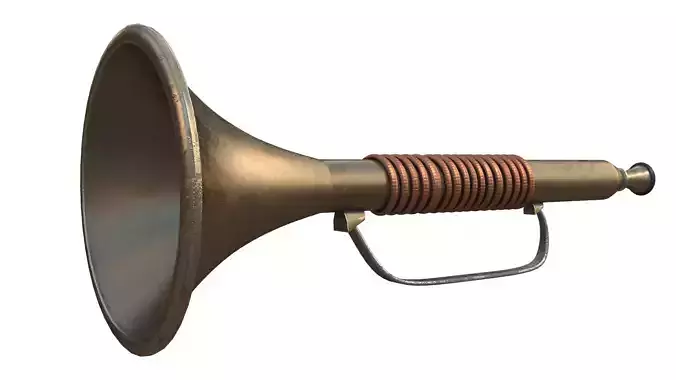 bugle cartoon instrument