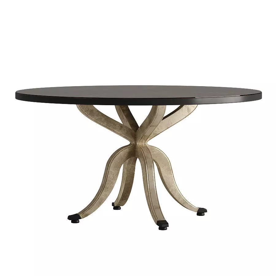 Hooker Round Dining Table 3D model_0