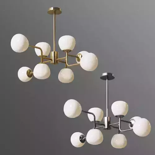 Chandelier Erich MOD221 PL 08 G Gold Chrome