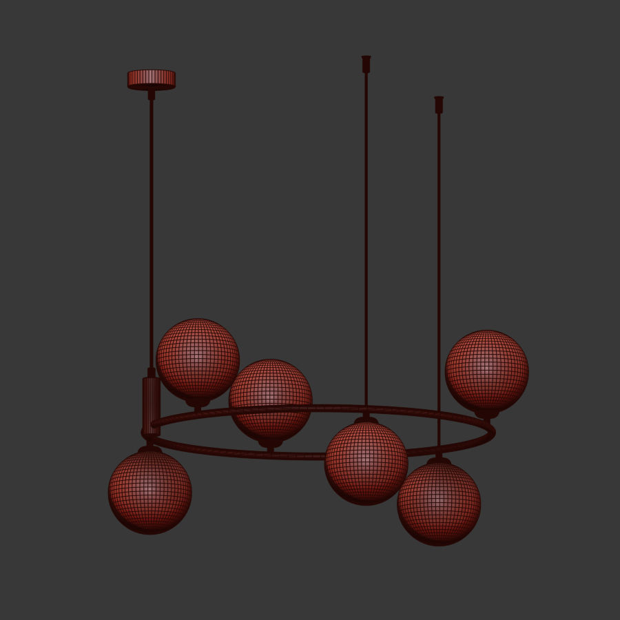 Maytoni Pendant Ring 3D model_4