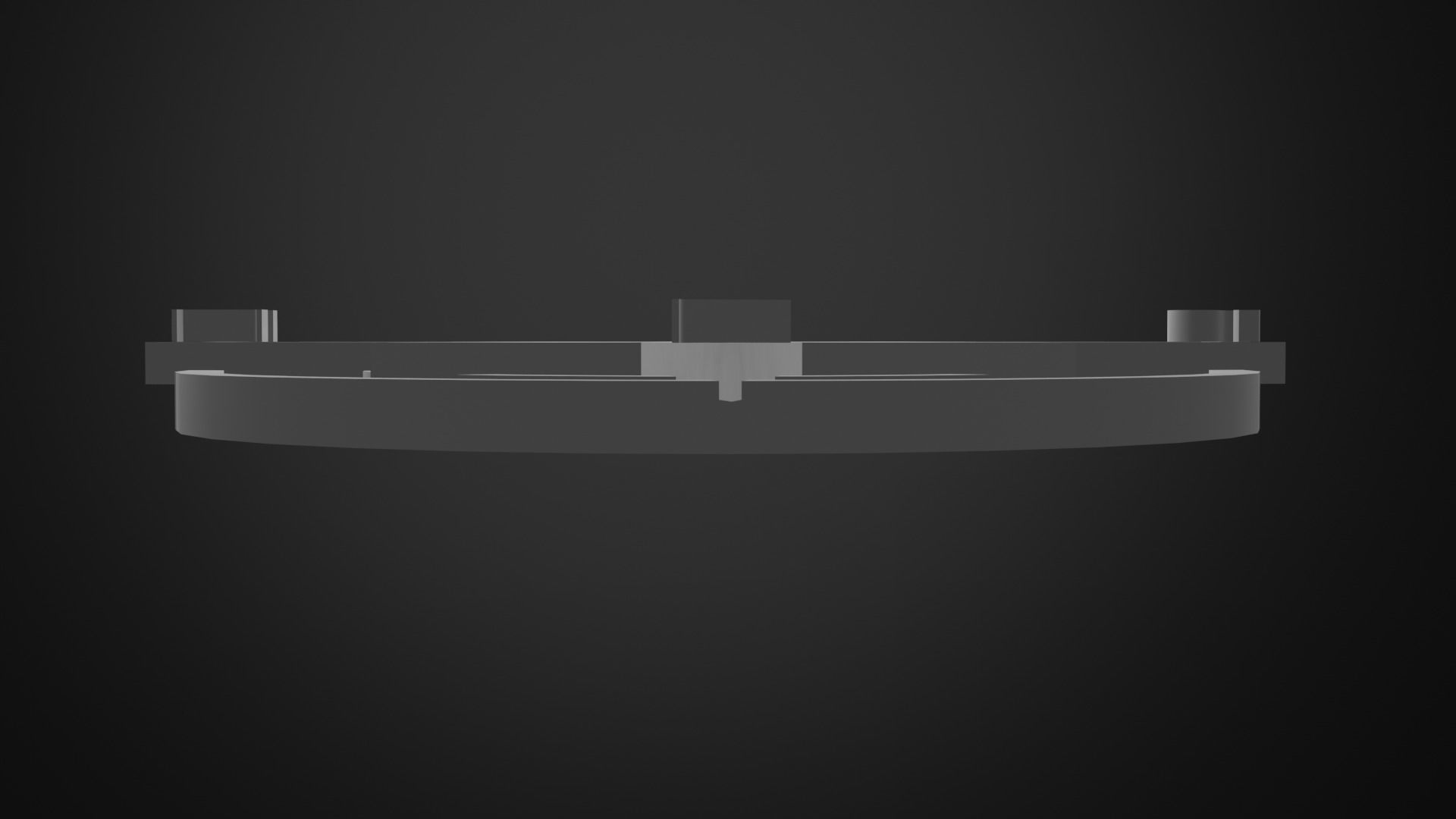 Compass pendant 3D print model_2