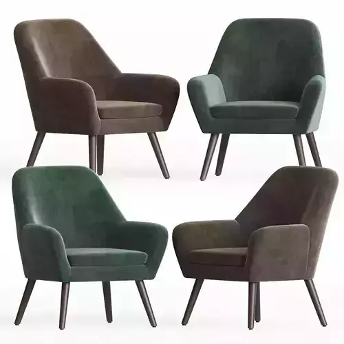 Memphis Velvet Armchair