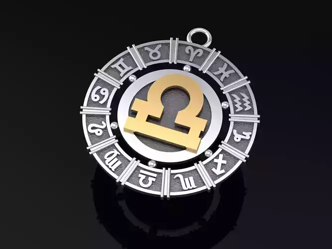 Pendant Zodiac Signs