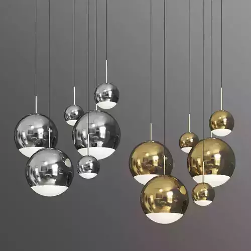 Mirror Ball Pendants Tom Dixon