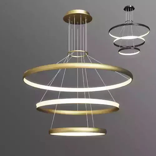 Lamlux nordic uniqe droplight pendant ring chandeliers